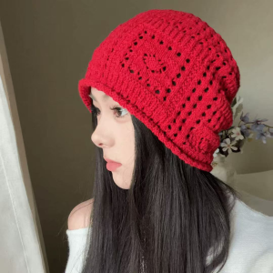 Mũ Len Móc Khóa Thủ Công Đầu Mùa Thu Mũ Len Co Giãn Cho Nữ Mũ Len Tròn Có Viền Mũ Len Mùa Thu Mũ Len Mùa Đông Mũ Len Mùa Xuân Mũ Len Mùa Hè