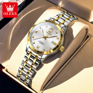 OLEVS | OLEVS 9946 Automatic Woman Watch Fashion Simplicity Ladies Watches Auto Date Waterproof Luminous Womens Mechanical Wristwatches
