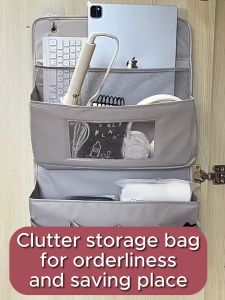 HOMSA Clutter Storage Bag Multifuctional Organizer Wall Hangable