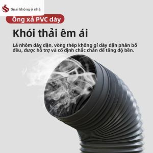 Thickened PVC Ventilation Hose for Kitchen Range Hood and Air Conditioner Exhaust Fan