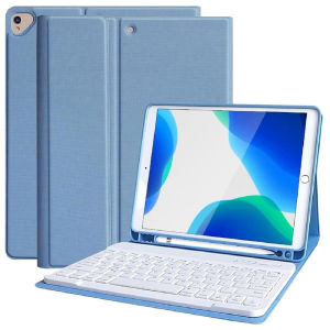 For iPad 5th 6th Generation 9.7 Inch Case with KeyboardDetachable Wireless Keyboard+Tablet Cover iPad air 1 2 9.7 pro 9.7 Funda