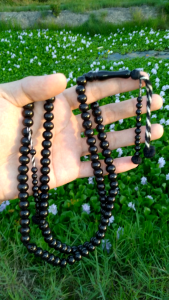 Tasbih Koka Hitam 8mm original Mesir (Kokka Wood Beads)