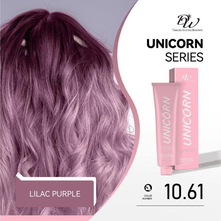 GIVA New Unicorn Hair Semi-Permanent Hair Color Full Coverage DW Collagen Hydrox 100ml