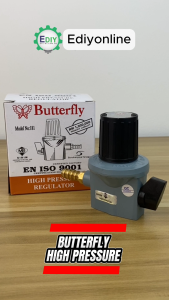 【SIRIM】BUTTERFLY 181-1 HPG GAS REGULATOR FOR HIGH PRESSURE STOVE COOKER BURNER KEPALA DAPUR TEKANAN TINGGI GOLDEN FUJI MILUX