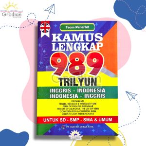 Kamus Lengkap 986 Trilyun bahasa Inggris - Indonesia Indonesia - Inggris Ukuran A5