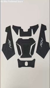 Durable Rubber Body Protector 7Pcs Set for Honda ADV 160 Includes Rubber Tank Pad & Accessories