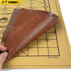 Thickened Leather Chess Board Foldable Soft Velvet Military Chess Game Student Five-in-a-Row Board Flag Single Sell