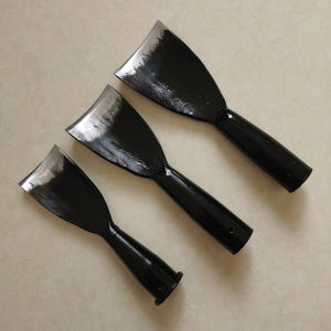 Round Bee Bucket Tool Digging Wooden Hole Handy Gadget Luoyang Shovel Chisel High Carbon Steel Gouge with Pants Digging Tree Hole Shovel