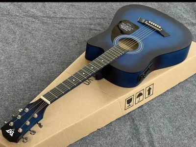 Đàn guitar acoustic T70 giá 1tr50k bản eq kết nối ra loa Đàn T70 size 38 dài 96cm