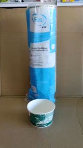 ชามกระดาษ ถ้วยกระดาษ ลายใบตอง FEST เฟสท์ช้อยส์ 850 ml. (PL024) ยกลัง 500 ชิ้น