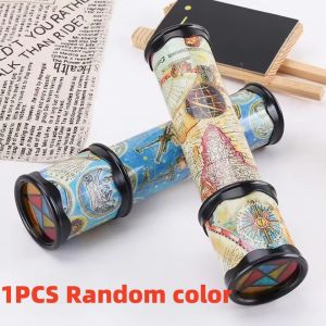 Fun Creative Magical Scalable Rotating Kaleidoscope Versatile Three Prism Mirror Optical Educational Home Decor Gifts for Adults