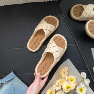 MIFEI | Elegant French Outdoor Slip On Sandals For Women