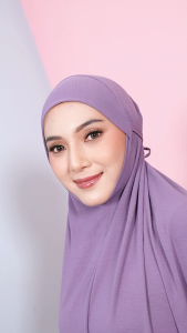 Alfaaz - Mukena Terusan Travel Crinkle Airflow Premium Penutup Dagu Terbaru