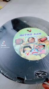 Chảo - Vĩ nướng tròn chống dính Huỳnh Anh cho bếp gas bếp cồn - vỉ nướng