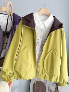 LIYANGANG | Loose Hooded Korean Style Womens Jacket Spring