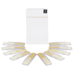 IRIN | IRIN 10 Pcs Eb Alto Saxophone Reed No.2 2.5 3 4 Sax Replacement Mouthpiece Reed Individually ABS Packed Alto Saxophone Accessory