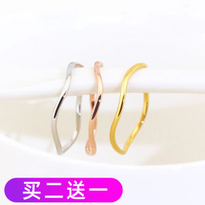 Exquisite Titanium Steel Ring for Women with Intricate Design and Luxurious Feel Perfect for Fashion-forward Individuals