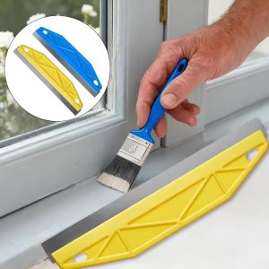 Professional Stainless Steel Wallpaper Scraper Paint And Cement Finishing Handle with Non-Slip Handle Precision Cutting Edge