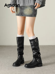 Agsdon | Summer Thick Sole Long Boots