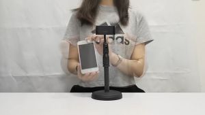 พร้อมส่ง ขาจับมือถือ ซื้อ1แถม1 ขาตั้งมือถือ ถ่ายทอดสดวกพกพา ราคาถูกต้อง ขาจับโทรศัพท์ปรับสูงต่ำได้