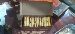 kardus roti bakar warna craft isi 40