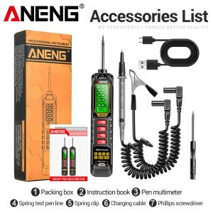 ANENG | ANENG Pen Type Multimeter Smart Digital NCV Voltage Detection Voltmeter Ammeter A3016 Line Breakpoint Lookup Electrician Tools