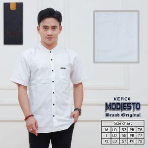 Baju Muslim Pria Lengan Pendek Motif Songket Exclusive