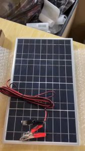 10W 100W Solar Panel Kit Set Portable with Alligator Clip/ IP65 Water Resistance for Home Indoor Outdoor 10V Solar Cells Board