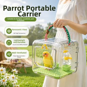Hadassah | Transparent Portable Bird Cage