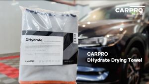 CARPRO DHydrate Drying Towel 50cm x55cm- Korean Made Dual Sided Microfibre MF Quality Drying Towel (1pc)