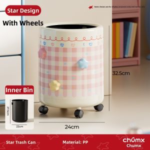 CHUMX | Movable Trash Can