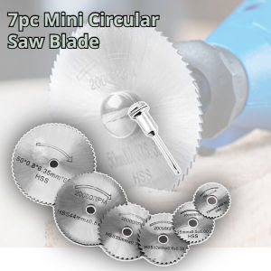 7PCS Mini Circular Saw Blade Electric Grinder Accessories High-speed Steel Cutting Blades