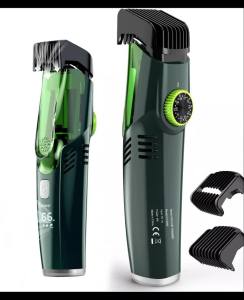 Máy Cạo Râu Không Dây Hatteker Cho Nam Giới Có Thể Điều Chỉnh Cạo Râu Và Ria Mép Có Chức Năng Hút Bụi Sử Dụng Được Khi Ướt/Khô Tiện Lợi Khi Mang Theo