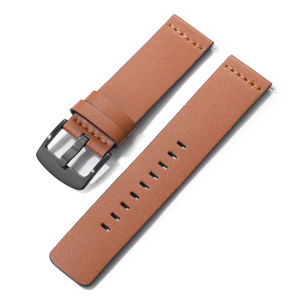 18/20/22/24mm Watch Band Quick Release Leather Strap for Samsung Galaxy Watch 3 Active2 40 44mm for Huawei Watch Gt 2 WatchBand
