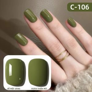 Sơn Gel Móng Tay XEIJAYI Màu Xanh Đậm 106 Độ Bóng Cao Độ Bám Móng Tốt Giữ Màu Lâu Làm Trắng Có Thành Phần Acrylate/Carbamate Copolymer Cho Móng Hoàn Hảo