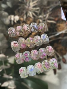 Ritanail New Arrival Suit Spring Monet Oil Painting Versailles Rose Rose Oil Painting Transfer Paper Sketch Daisy