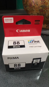 Canon PG-88 สีดํา แท้ศูนย์ +ของใหม่คุณภาพ 100% ใช้กับเครื่องปริ้นเตอร์อิงค์เจ็ท Cannon Pixma E500/E510/E600/E610