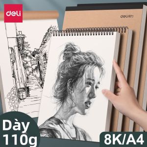 deli | Thick Blank A4 Sketchbook