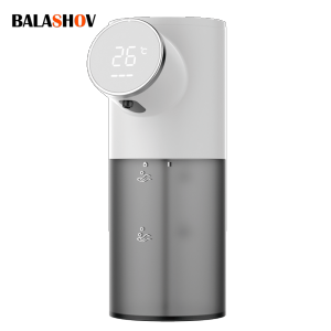 Máy Phân Phối Xà Phòng Lỏng Tự Động USB Máy Tạo Bọt Cảm Biến Cảm Ứng Cho Phòng Tắm Với Màn Hình Hiển Thị Nhiệt Độ Thiết Bị Làm Sạch Chăm Sóc Cá Nhân