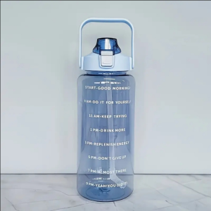 Bình Nước PPSU 2L Không Chứa BPA Có Ống Hút Và Tay Cầm Dung Tích Lớn Dùng Cho Thể Thao
