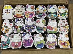 Lì xì chibi hình mèo dễ thương