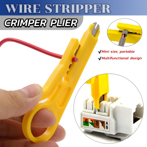 MaxPlus Wire Stripper Knife Crimper Plier Small Crimping Cable Stripping Multifunctional Tool