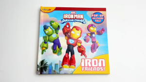 Marvel Iron Man & Awesome Friends Pop Up Book With Beautiful Illustrations (Hardcover) For Kids