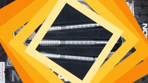 MISSION STEEL TIP DART - 22G/24G/26G Makara M1 Graphite PVD BLACK Coating 90% Tungsten Steel Darts (ARROW DART KELULI)