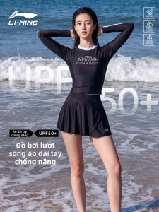 Li-Ning | Bộ Đồ Bơi Dài Tay Thiết Kế Cổ Đứng Dành Cho Người Mập