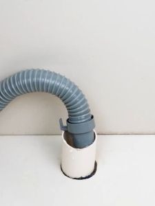 1-Pack Plastic Washing Machine Drain Hose Adapter with Anti-Backflow Sealing Gasket for Bathroom and Toilet - Durable Refit Washing Machine Drain Hose Connector