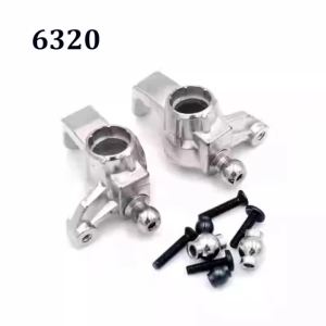 JJRC | SCY 16101 16102 16103(PRO) JJRC Q130 RC Car Metal Steering Seat Rear Wheel Seat 6025 6320 Spare Parts Upgrade Steering Cup Tire