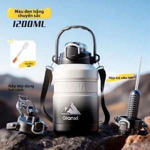 GIANXI | Bình Nước Dung Lượng Lớn Có Cốc Hút Di Động