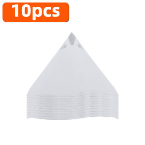 YONGRUN Disposable Paint Filter Paper Automotive Paint Mesh Filter Funnel Disposable White Cone Filter Funnel 10/20/50/100PCS