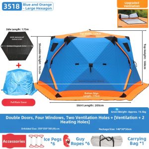 EUSSUE | Winter Insulated Fishing Tent